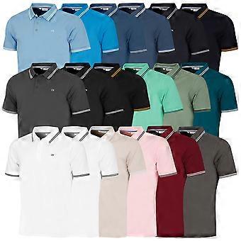 Polo de golf léger à bords relevés Calvin Klein pour homme