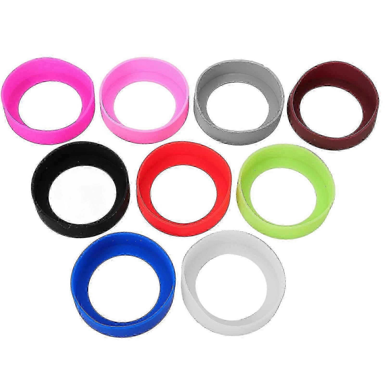 Silicone Bottle Protector Flexible Grip Surface Dark Blue