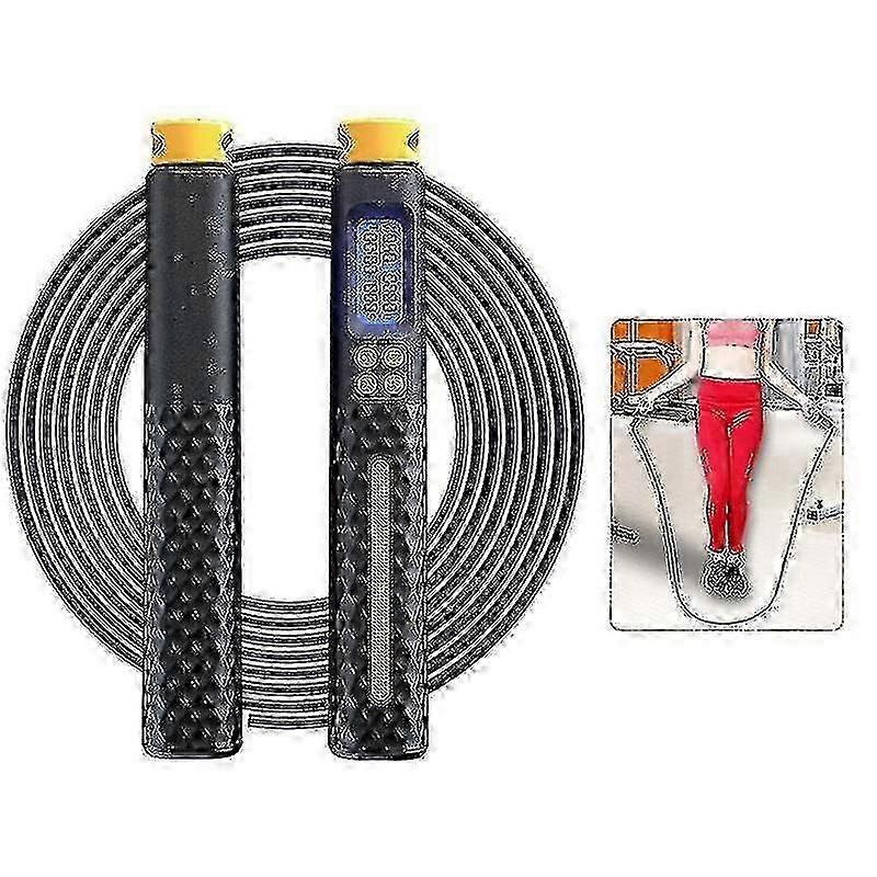 Jump Rope Electronic Counting Skipping Rope Count Function Cordless Lo 26s