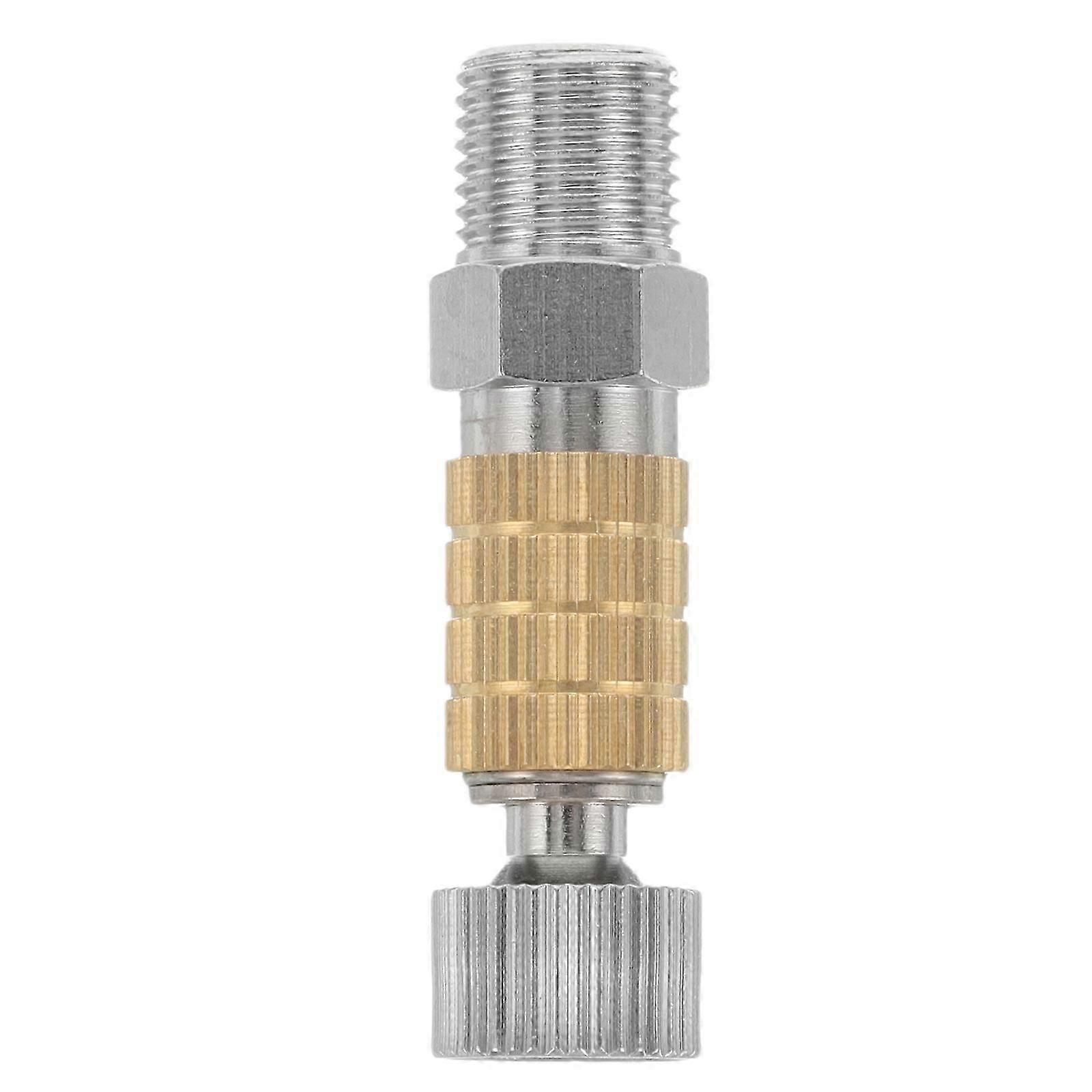 Airbrush Quick Release Coupler Adapter Set Featuring Adjustable Airflow Control