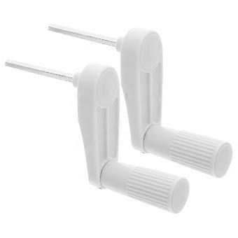 2pcs Manual Crank Handle: 6mm Diameter Revolving Knob Replacement for Table Lift - Hand Crank Tool for Standing Desk and Industrial Use Easy Installat