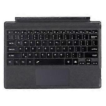 1089D Compatible For Microsoft Surface Pro 7+ / 7 / 6 / 5 / 4 / 3 Colorful Backlit Tablet Bluetooth Keyboard with Touchpad