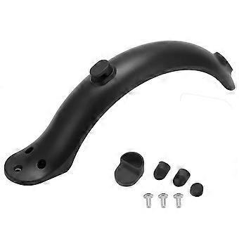 Black Rear Fender Mudguard with Hook and Screws for Xiaomi Mijia M365 Electric Scooter