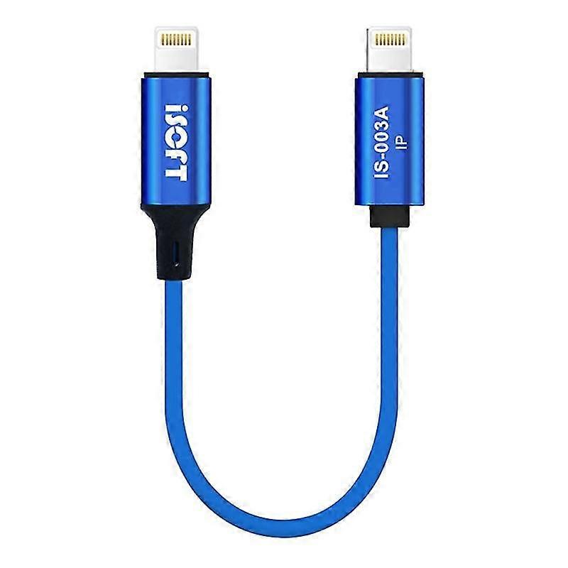 ISOFT IS-003A Data Transmission Cord Lightning to Lightning Easy Copy Data Cable for iPhone