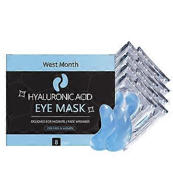 West Month Hyaluronic Acid Eye Mask, Gentle, Moisturizing, Hydrating, Softening And Reducing Fine Lines For Eye Care