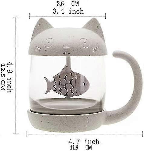 Separate Tea Cups, Cat Tea Cups, Cat Claw Glasses