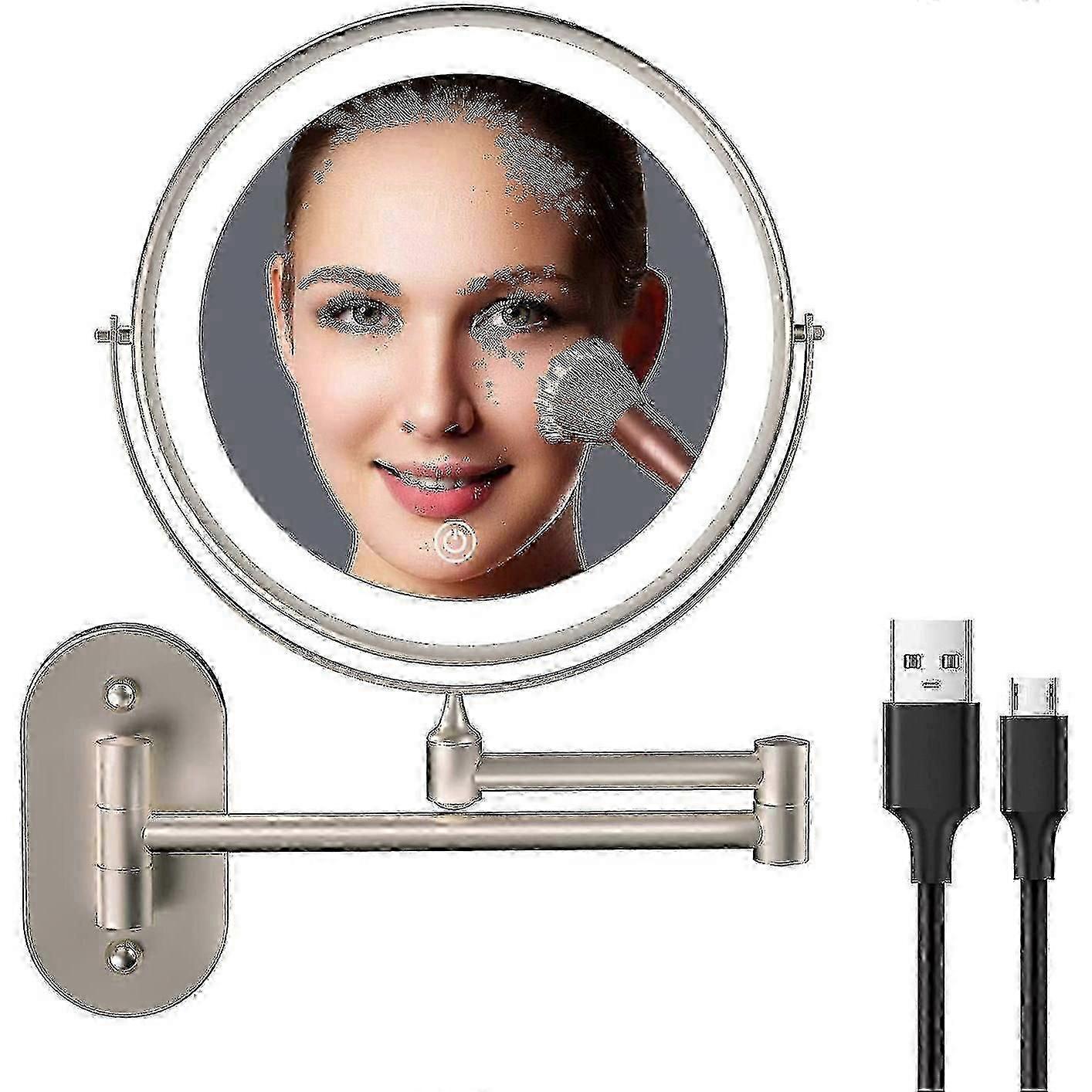 Recharable Mounted Ed Makeup Vanity 8 Inch A