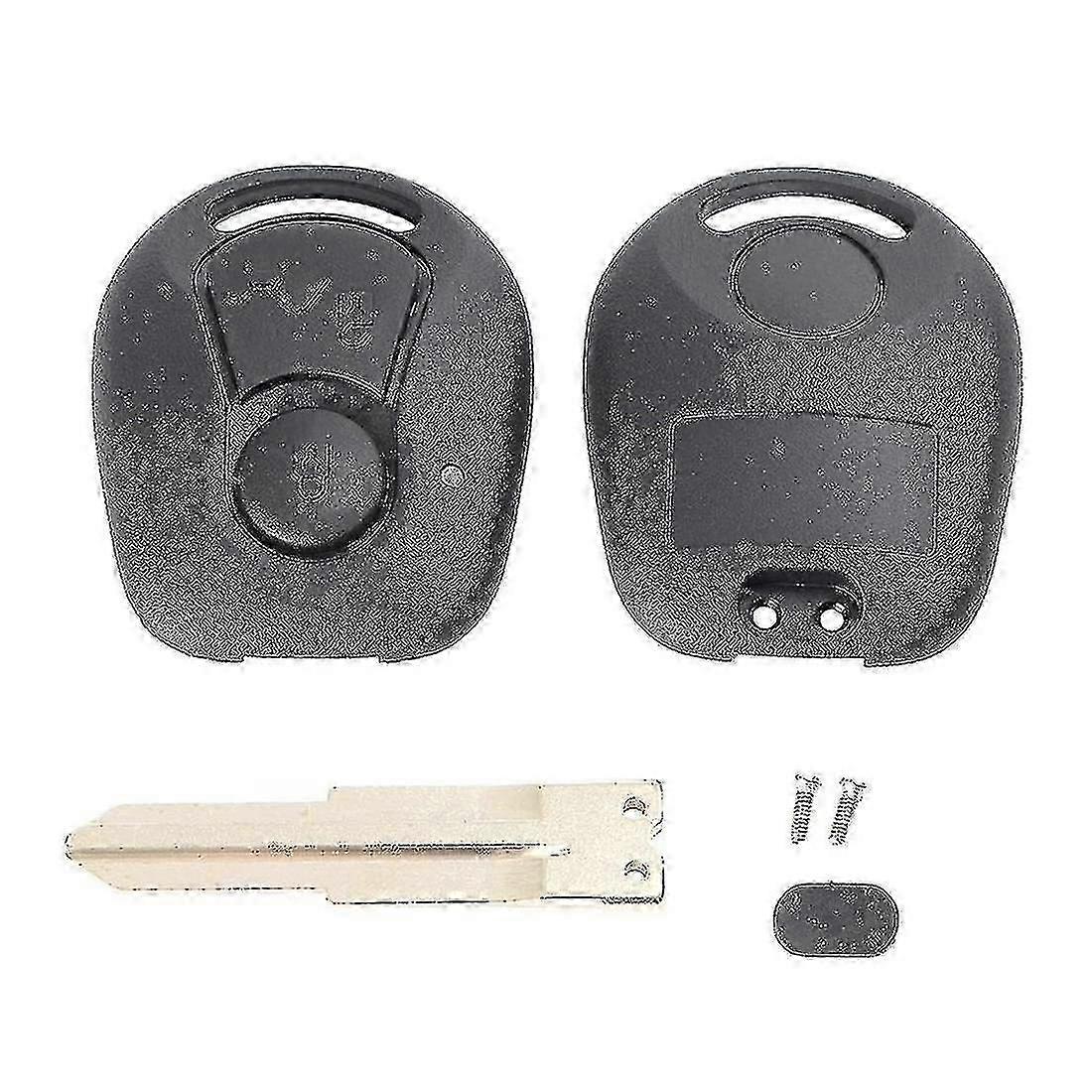 2 Buttons Remote Key Shell, Compatible for Ssangyong Actyon Kyron Rexton A