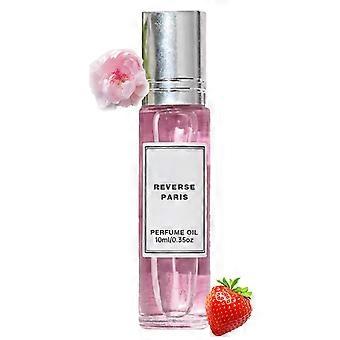 Pheromone Perfume Roll On - Long Lasting Fragrance with Subtle Scent Refresh, Peony Strawberry