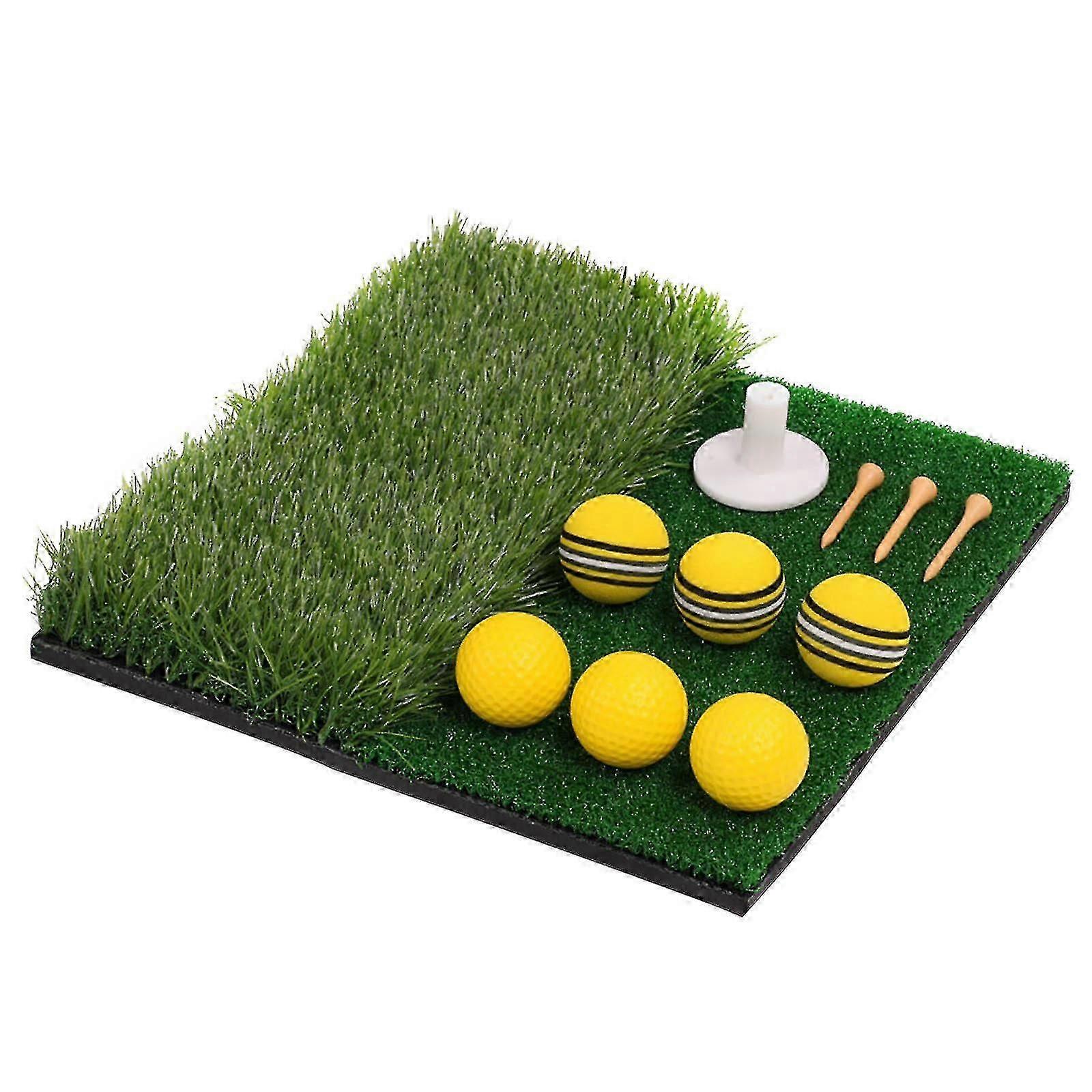 Two-Tone Golf Swing Practice Mats