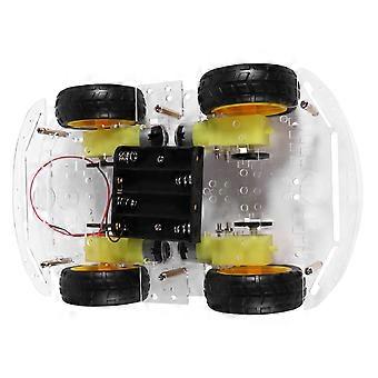 Smart Auto Chassis DIY Robot Smart Car Chassis Kit for Tracing with Battery Box