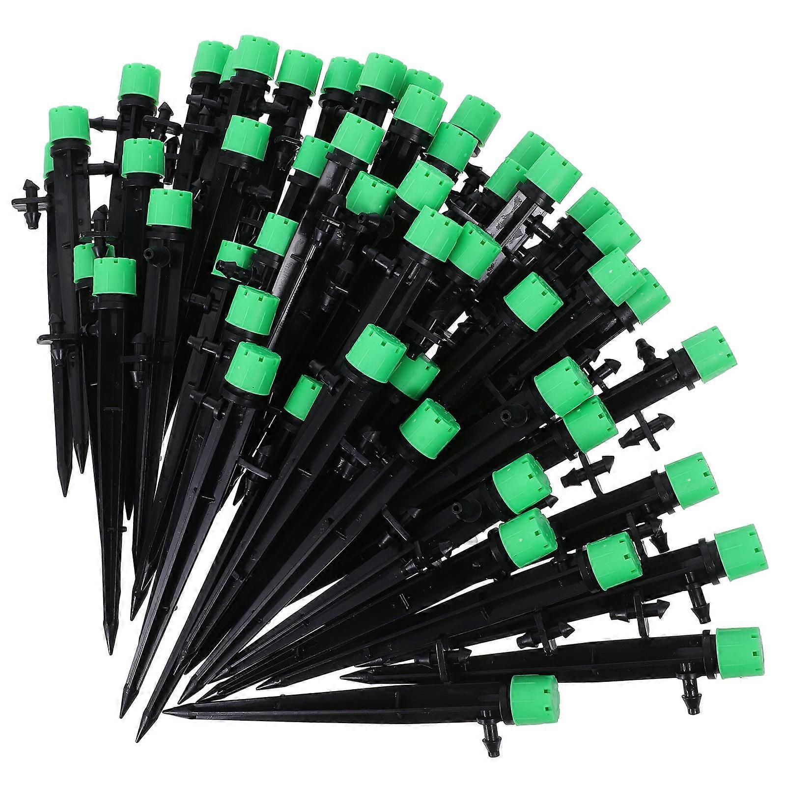 Drip Irrigation Spray Emitters for Garden Irrigation with 50Pcs Multi Hole Sprayers