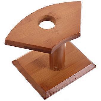 1pc Japanese Hand Roll Bamboo Storage Rack  Ice Cream Cone Holder (One Holes)