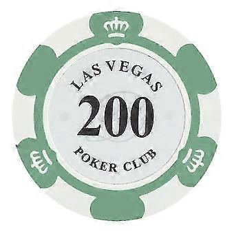 100pcs Casino Poker Chips with Aluminum Case for Texas Hold'em