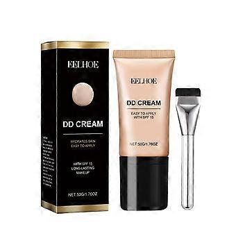 Concealer återfuktande DD-kräm matt långvarig makeup lossnar inte återfuktande uppfriskande återfuktande lätt återfuktande återfuktande elfenben