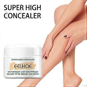 Krops concealer vandtæt dæksel krop dækmærker pletter ar trefarvet concealer 12g