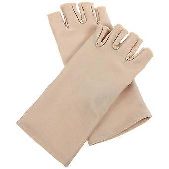 1 paar UV-beschermende handschoenen Dames Vingerloze handschoenen Zonwerende handschoenen voor buiten Fietshandschoenen