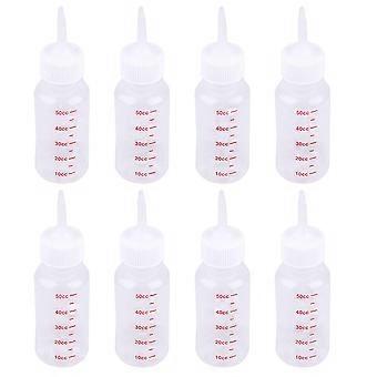 Biberons en silicone pour animaux de compagnie (lot de 8) - Fournitures pour animaux de compagnie allaitants