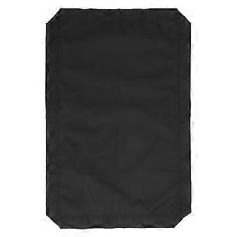 Black Dog Cot Bed Cover for Indoor Pet with Breathable Replacement