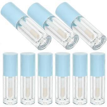 Plastic Lip Gloss Containers for Storage Use 56Pcs Blue Empty Tubes