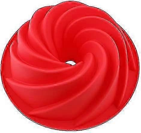 9 Inch Non-stick Silicone Spiral Cake Baking Tin