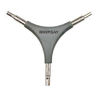 Storlek 4 5 6 mm Insexnyckel för cykel, 3-vägs Y-formad insexnyckel, bärbar 2025 26-27