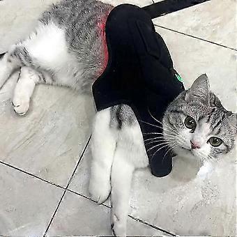 Cinto de terapia com luz infravermelha vermelha para cães e gatos, dispositivo portátil com 42 LEDs para alívio da dor, cuidados articulares e reabilitação de animais de estimação_zrdj