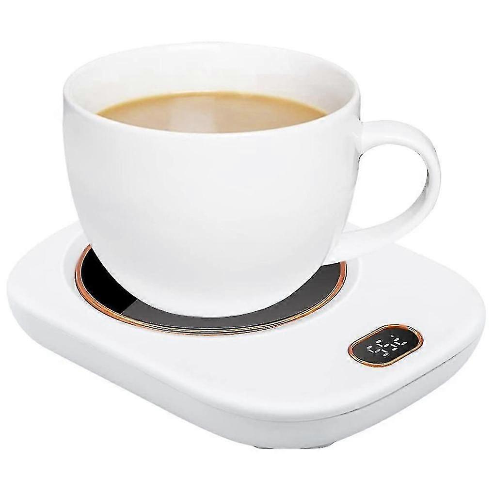 Electric warmer for USB mug with heating plate