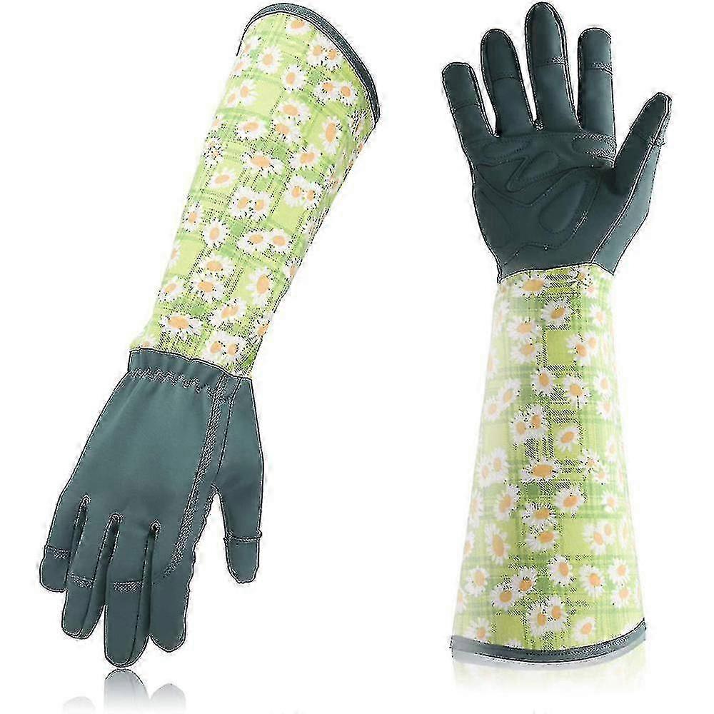 Rubberised Grip Long Arm Gloves