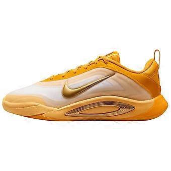 Nike A'One Abrasion Resistant Abrasion Resistant Low top Basketball Shoes Women's Metal Gold FZ8605-701