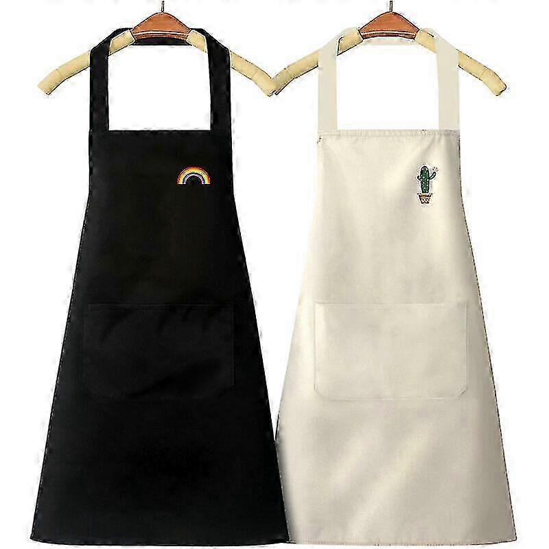 Adjustable Waterproof Couple Apron Set