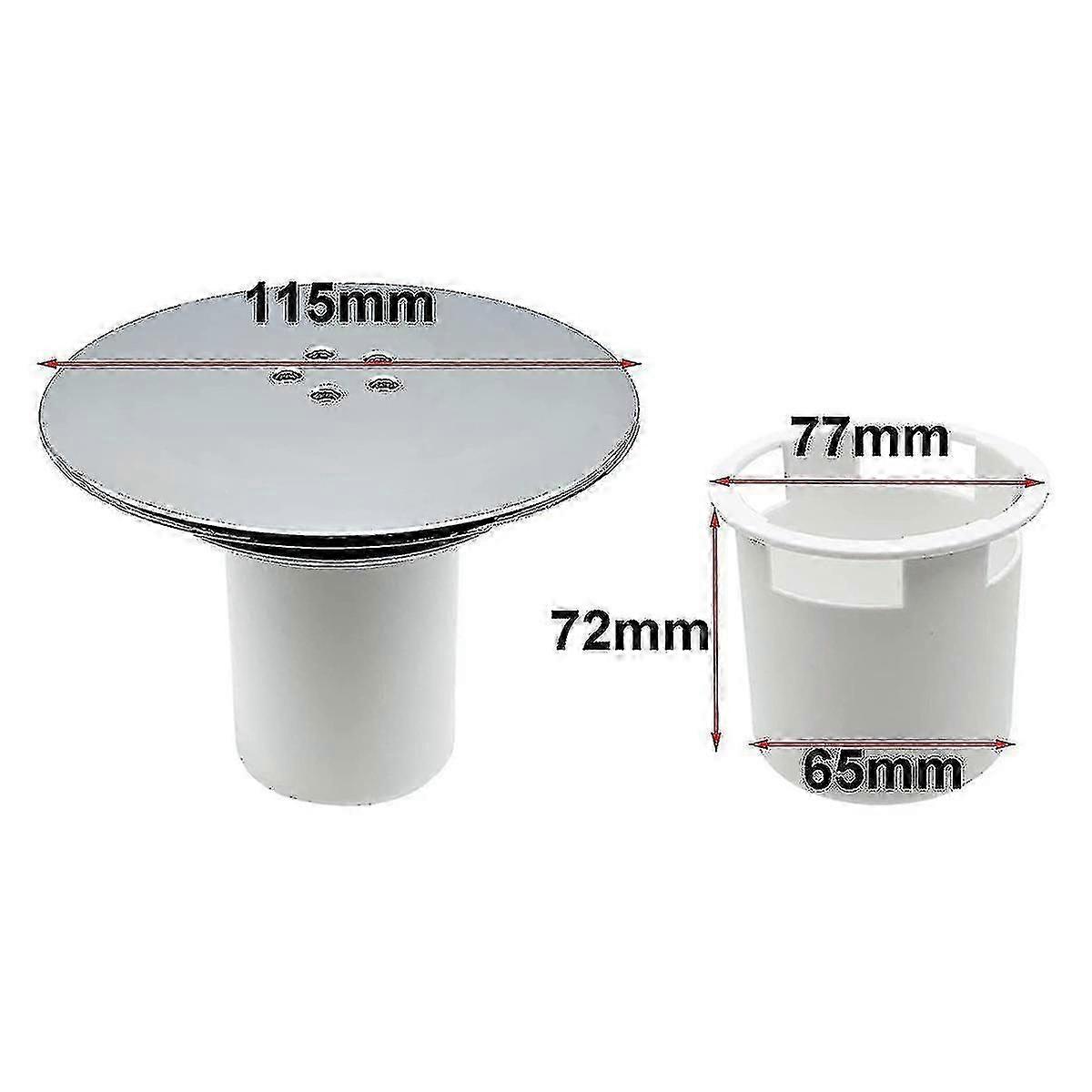 Quick Release Shower Drain Cover 90mm