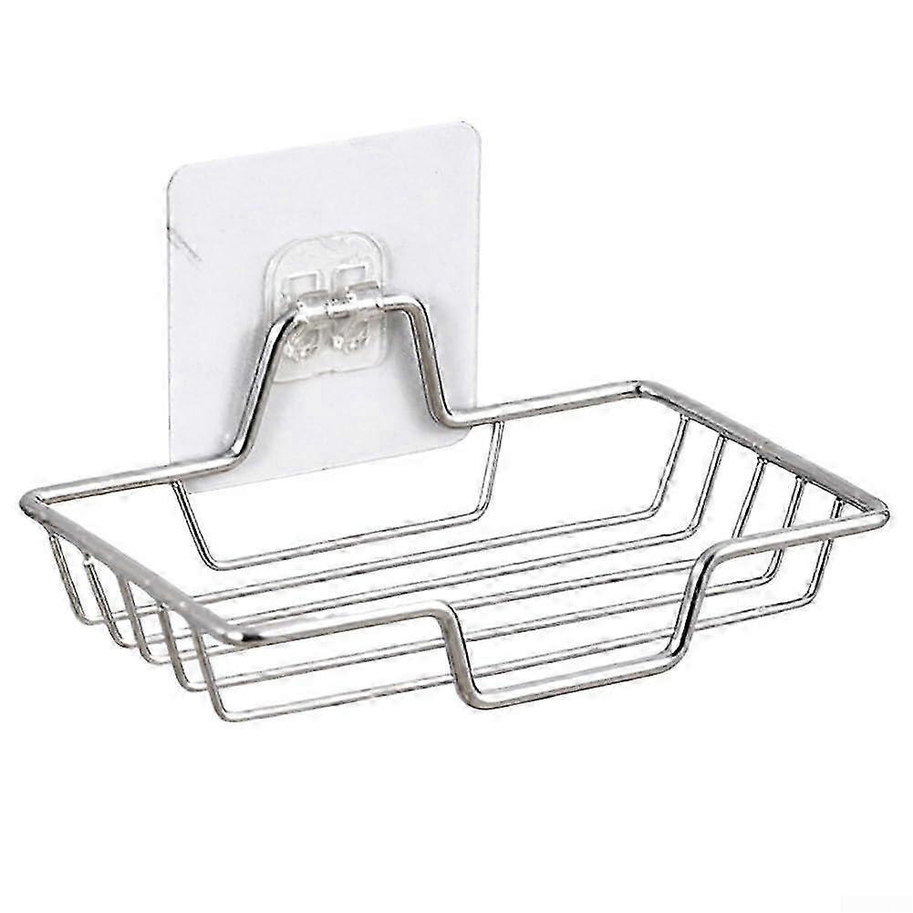 Drainage-Focused Stainless Steel Soap Dish