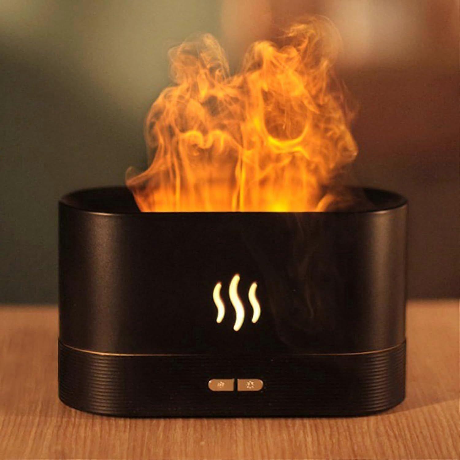 Waterless Auto-Off Flame Humidifier