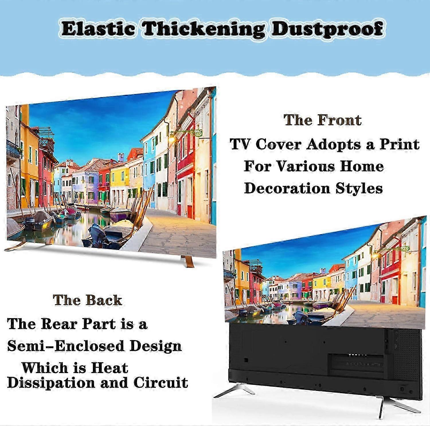 Breathable Elastic TV Cover