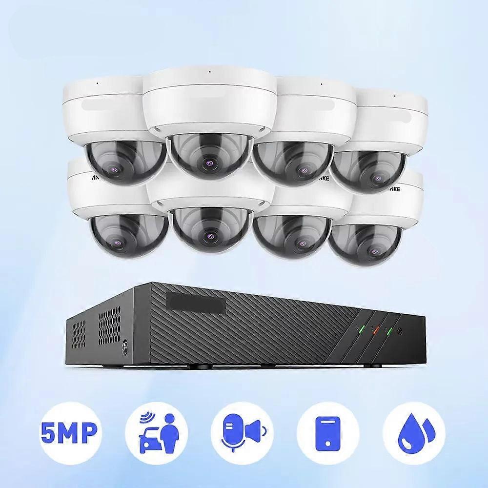 8-camera beveiligingsset - bewakingsset - camerasysteem - videobewaking