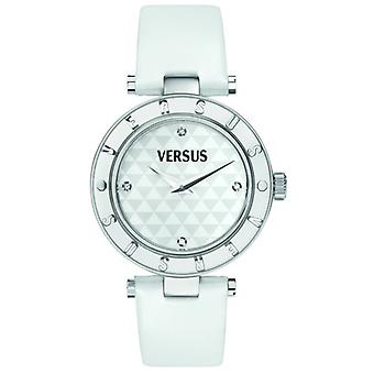Versus logo reloj para Mujer Analógico de Cuarzo con brazalete de Piel de vaca 3C71400000