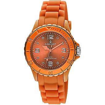 Radiant new teen aluminium quartz analog woman watch with RA249602 Silicone Bracelet