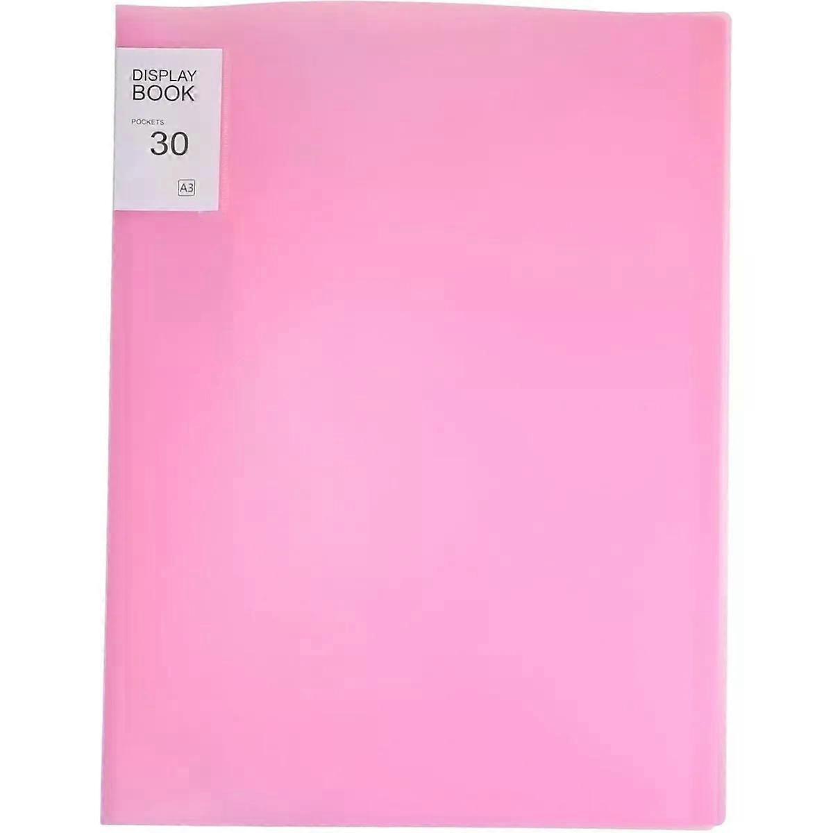Book Folder for Artwork PP Pink Back to School Decorations