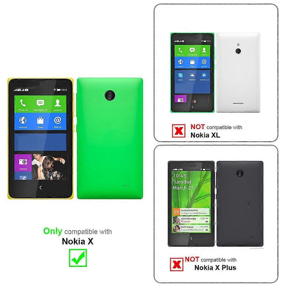 Capa universal compatível com Nokia X, capa protetora com clipe para cinto.