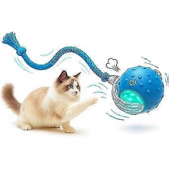Interactief kattenspeelgoed: een bal die beweegt en geluid maakt, aangedreven door USB.