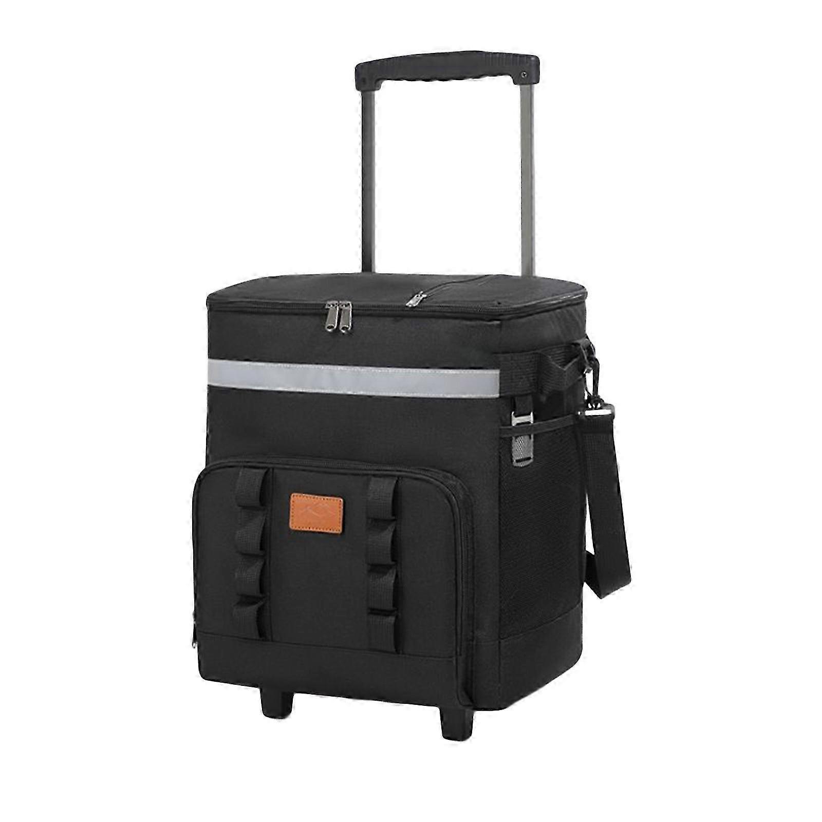 12L Dual Compartment Rolling Cooler
