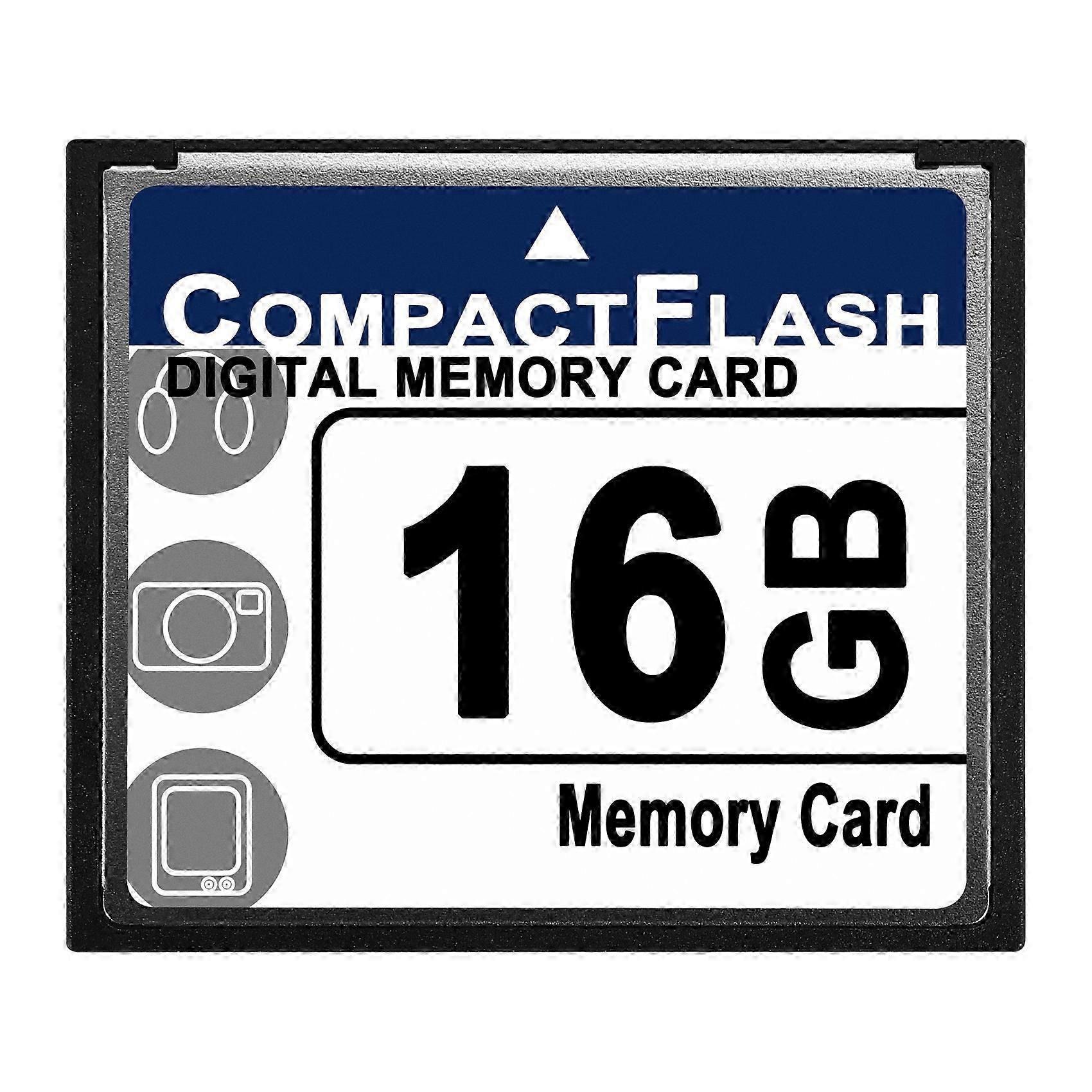 Professional 16GB Compact Flash Memory Card(White&Blue)-SHZNV