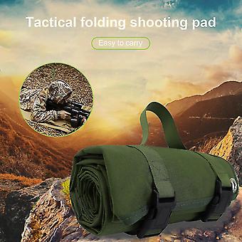 Foldable Shooting Mat Wear-resistant Oxford Cloth Easy Rool-up Range Mat Shooting Gear