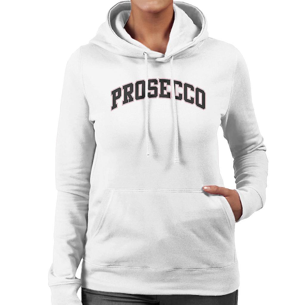 Prosecco Varsity Text Women's Hooded Sweatshirt