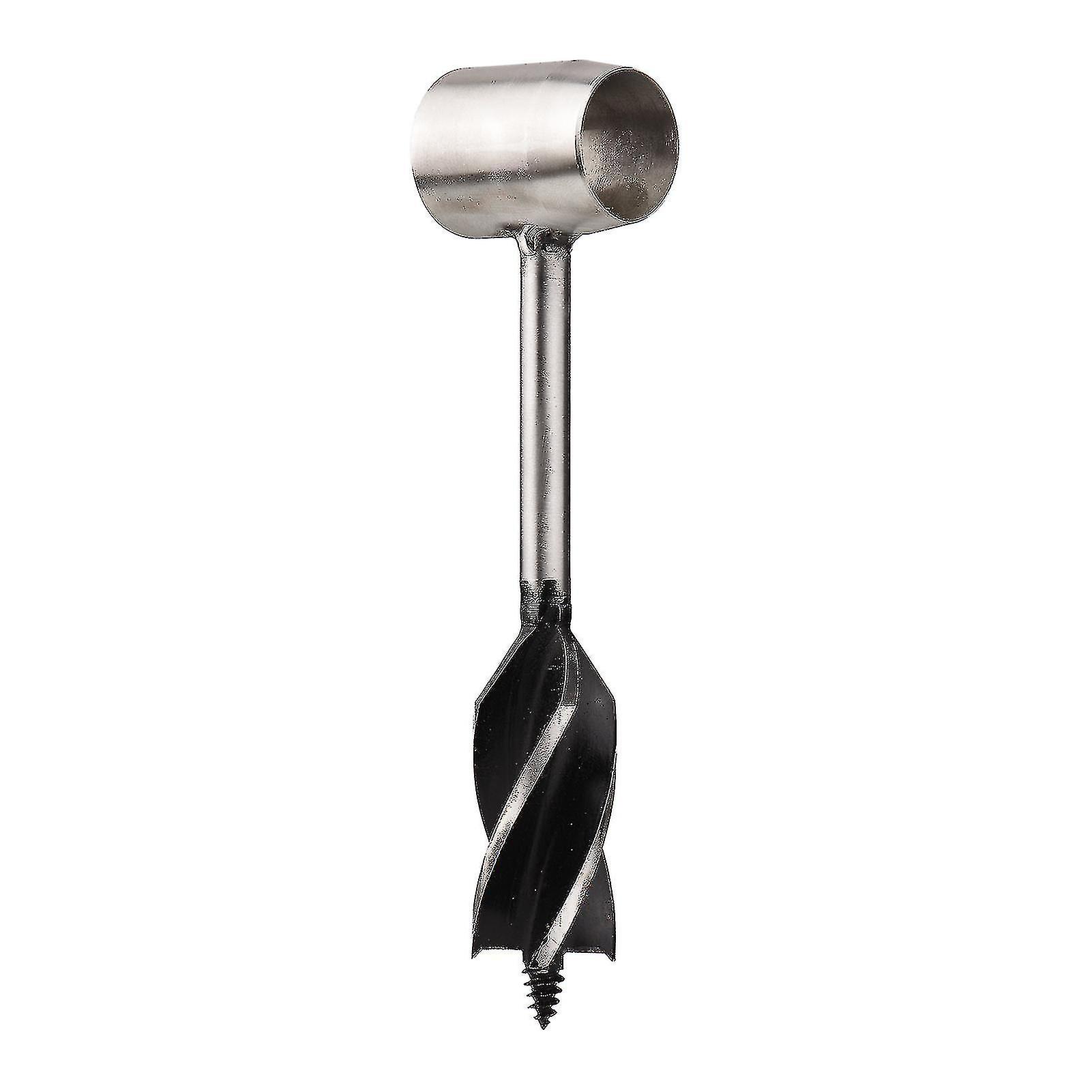 Survival Tool 4-edge Manual Auger Settler Wrench Bushcraft Scotch Eye Hand Auger Drill For Woodworking Camping Firewood Splitting-YUHAO