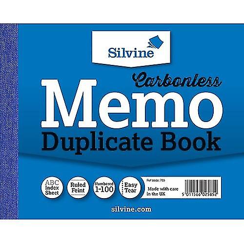 Silvine Selbstdurchschreibepapier Memobuch