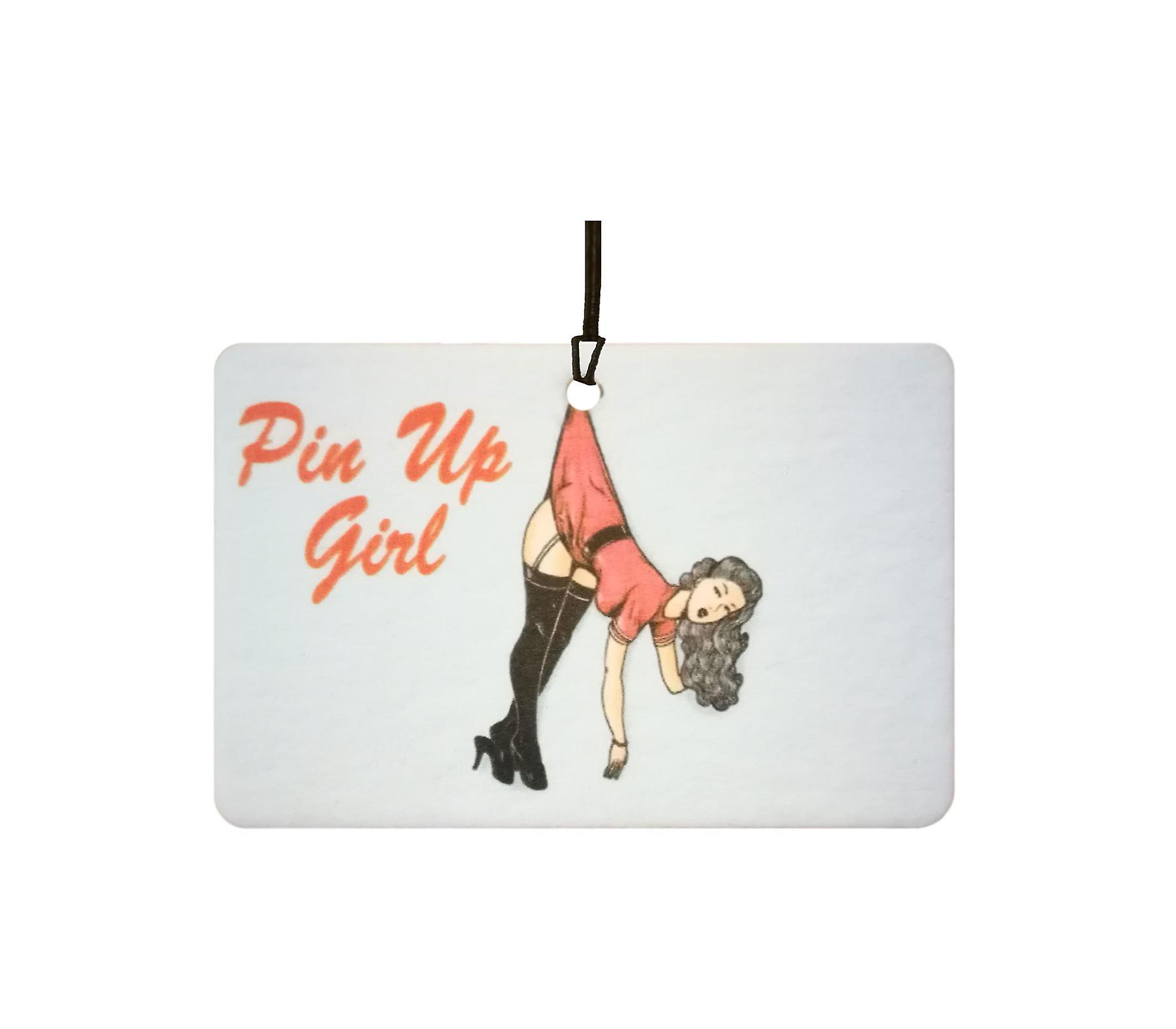 固定女孩汽车空气清新剂