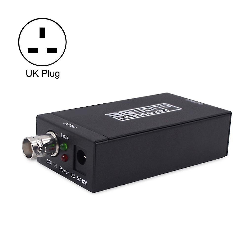 Compact 3g Sdi To Hdmi-compatible Audio Converter Adapter For Sd-sdi Hd-sdi 3g-sdi Signal