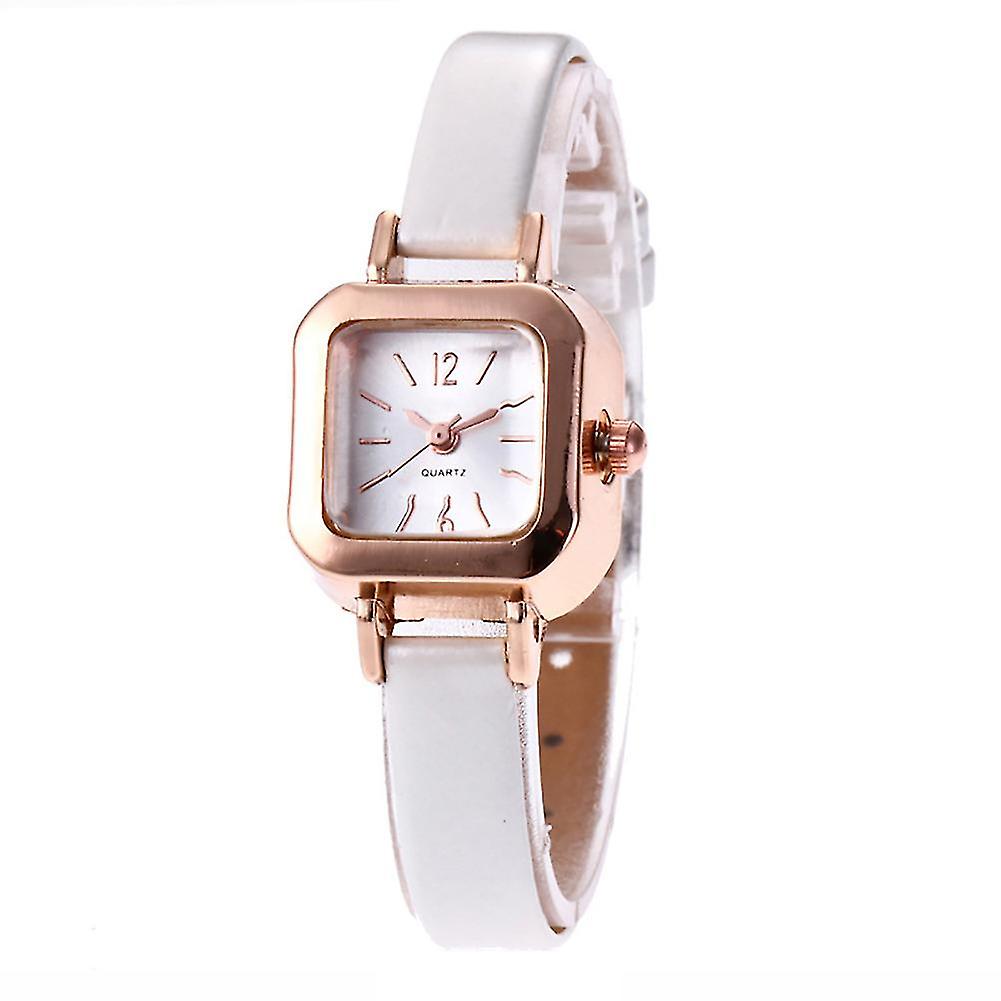 Watch Women's Fine Strap Small Temperament Student Summer High-end Temperament Simple Lady Square Quartz Watch